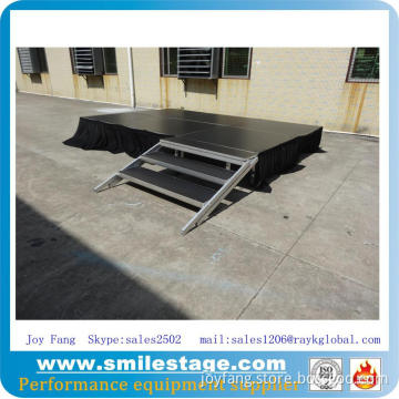 Portable Plywood Board Stage Modern Wedding Stages
